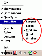 Text Size