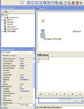 Screenshot of DAC for EnterpriseDB