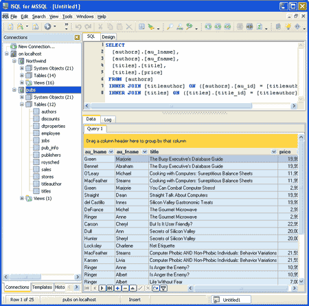 mssql,microsoft,isql,interactive,sql,admin,adminisrator,admin,tool,administrative,query,execute,select,insert,delete,gui,results