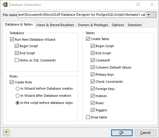 dialog-dbgeneration-db-n-tables